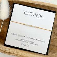 Load image into Gallery viewer, Citrine Silk Bracelet