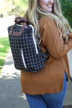 Load image into Gallery viewer, Zippered Backpack, Belvedere