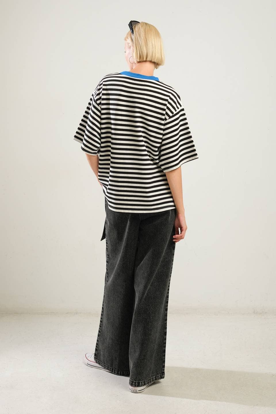 A striped knit top - FT1255