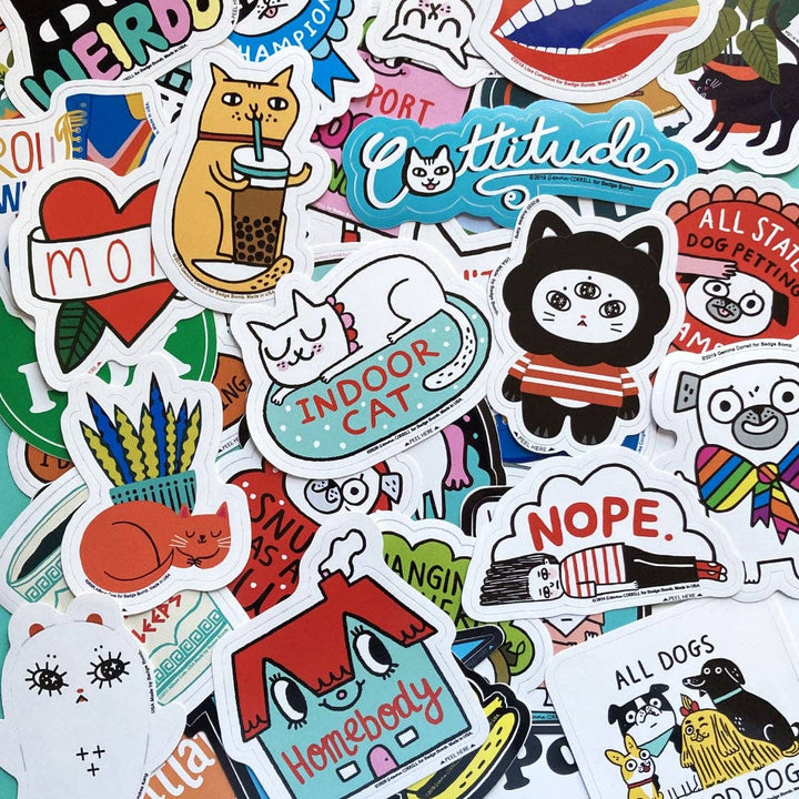 Who Rescued Who? Big Sticker