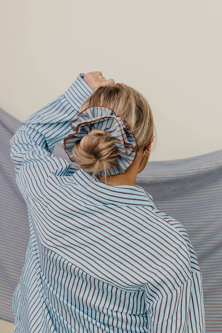 STRIPED CORSET SCRUNCHIE KX17