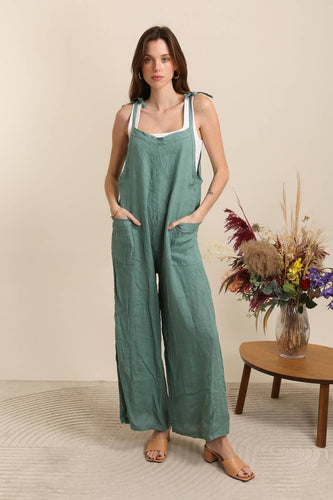 100% Linen Jumpsuit REF. 876