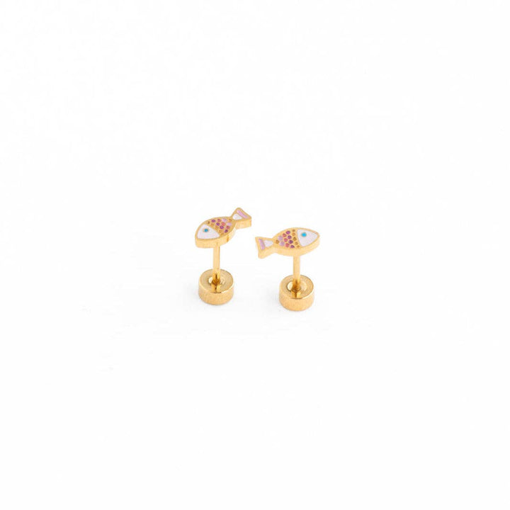 Fish Stud Earrings PP452