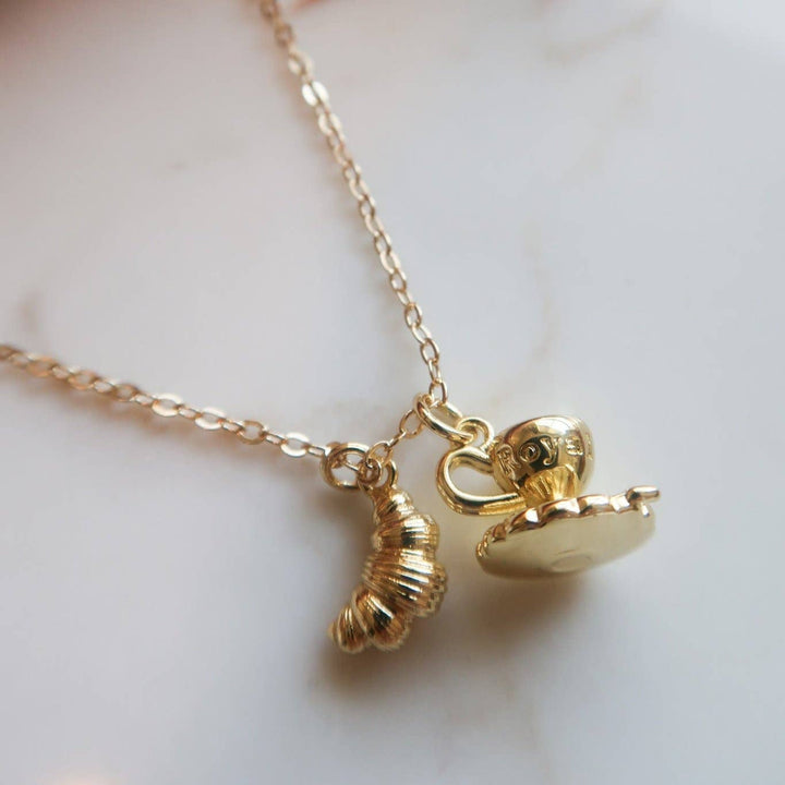Petit Croissant Necklace
