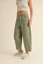 Load image into Gallery viewer, P2891   WASHED BARREL PANTS