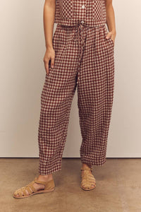 Drawstring easy pants