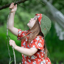 Load image into Gallery viewer, Little Rabbits Reversible Sunhat