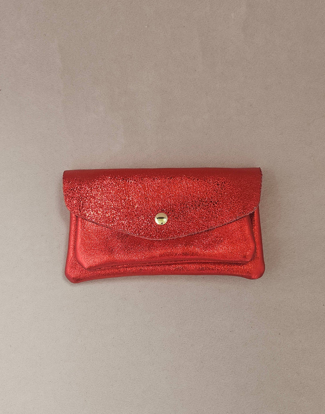 Kangaroo double pocket leather wallet Sky RM37