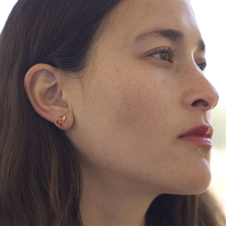 Cherry Stud Earrings 24CHE