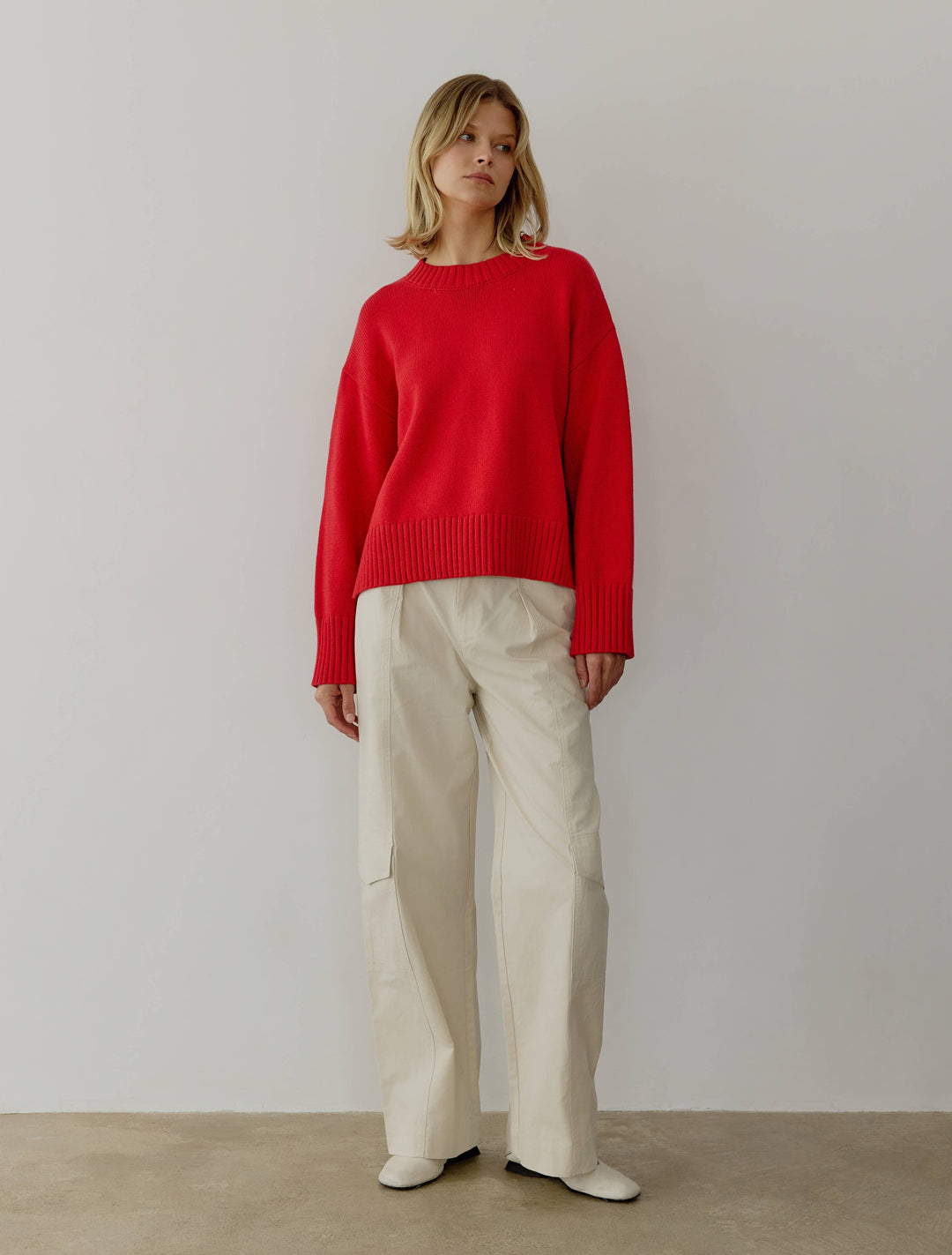 The Asher Sweater | Oversized Cropped Sweater TM24