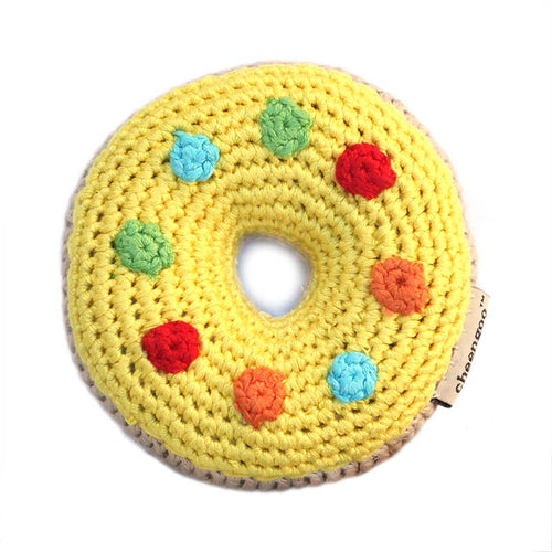 Donut Rattle - Yellow