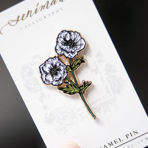 Anemone Soft Enamel Pin