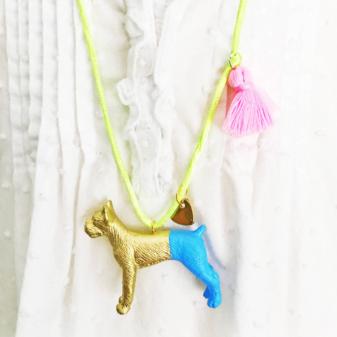 Dog Tassel Necklace