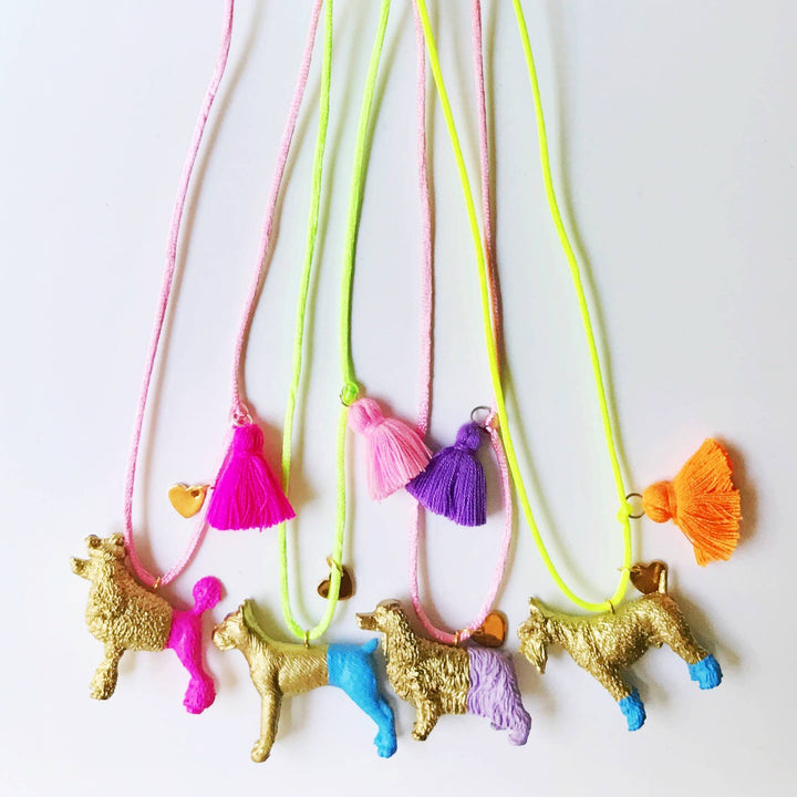 Dog Tassel Necklace