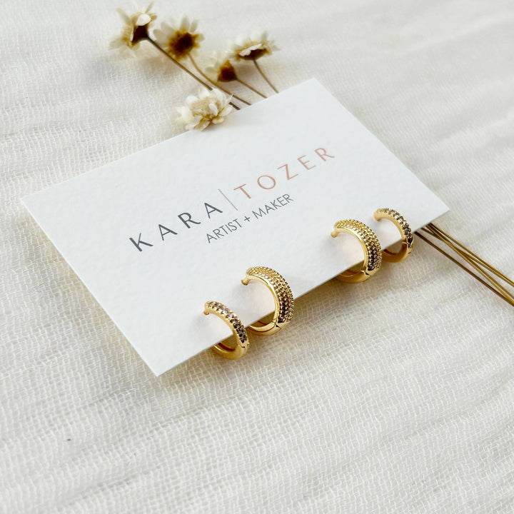 Dainty Hoop Stacking KT20