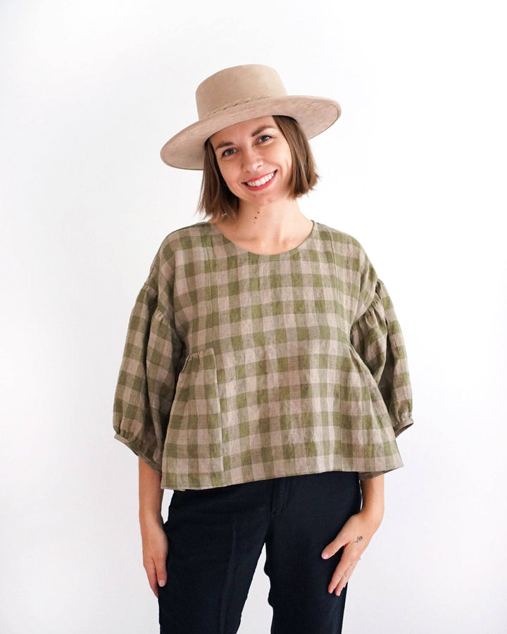 Collage Gather Top Printed Sewing Pattern