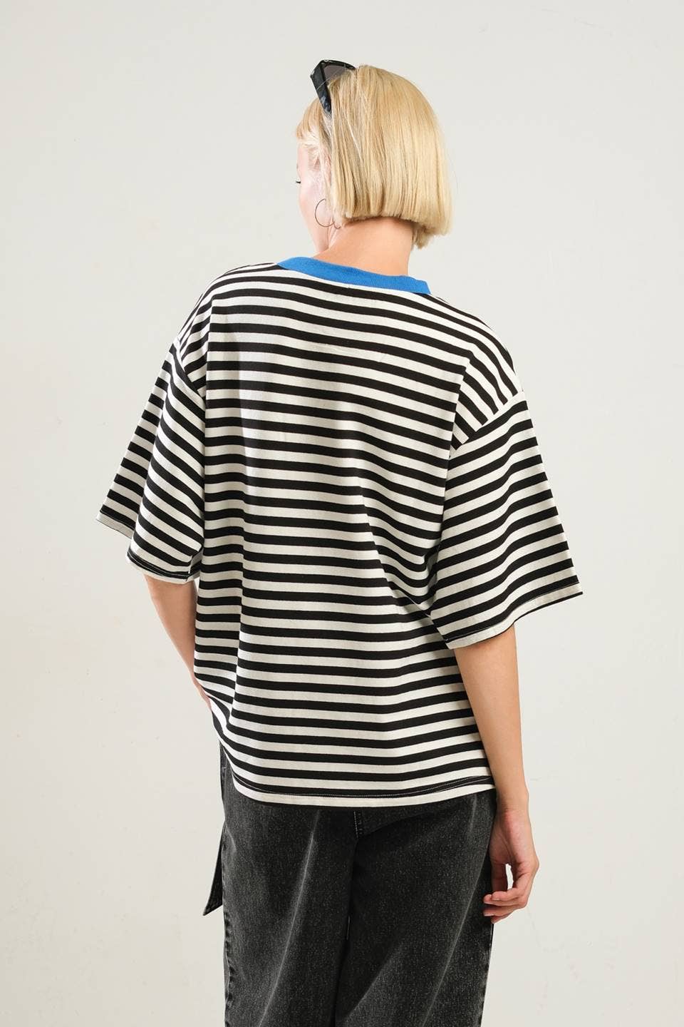 A striped knit top - FT1255