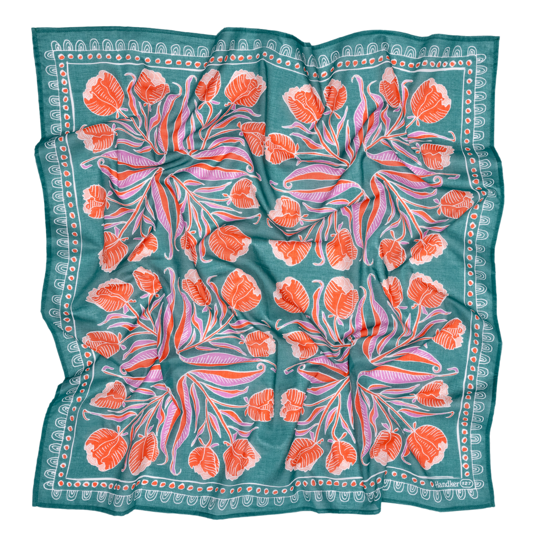 34" Wild Rag Winnie Bandana 127