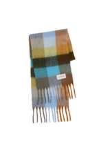 Load image into Gallery viewer, The Reykjavik Scarf - 100% Recycled - Blue/Orange