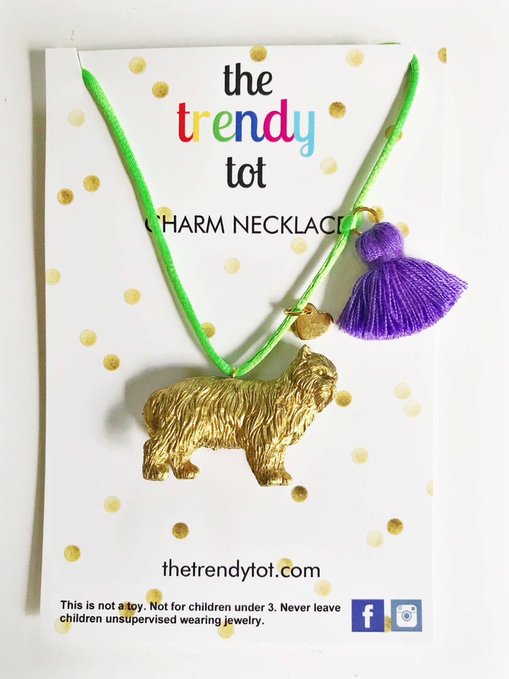 Cat Tassel Necklace