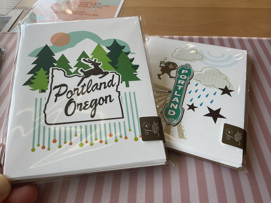 Sweet Bonny 6 notecards set