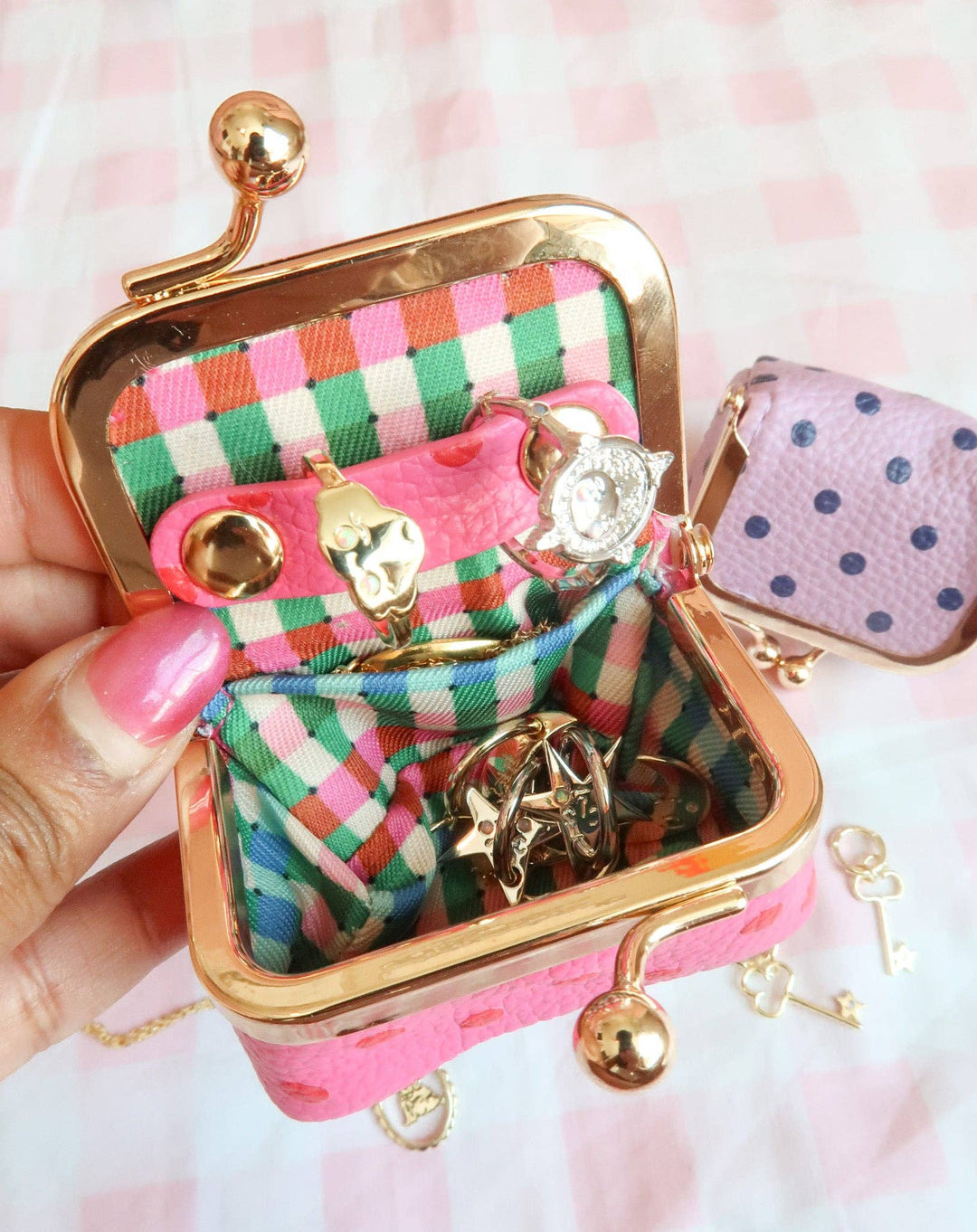 Mini Jewelry Pouch