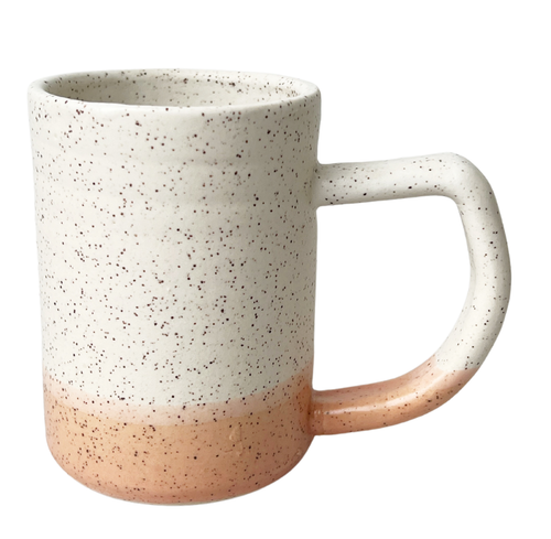 Handmade Ceramic Ombre Mug, 14 oz Capacity