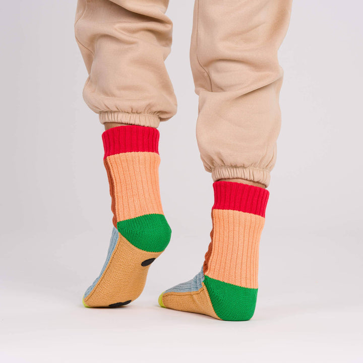 Kaleidoscope Knit House Socks VR534