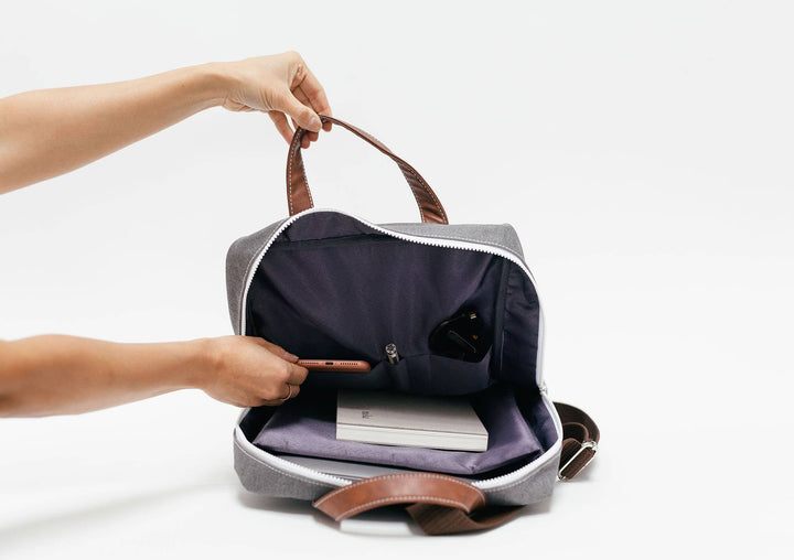 Zippered Backpack, Sierra