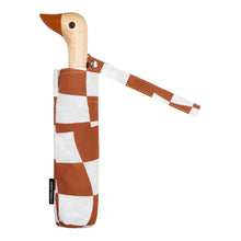 Load image into Gallery viewer, Peanut Butter Checkers Eco-Friendly Duckhead Umbrella
