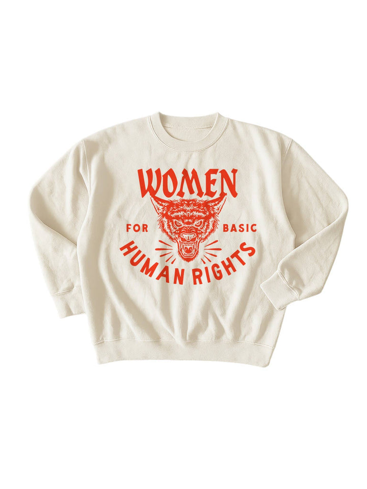 Women for basic human rights Sweatshirt WB224