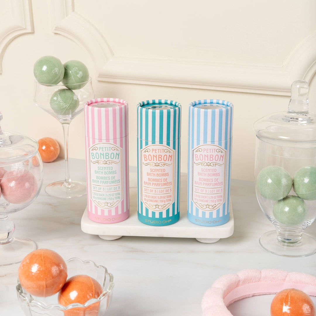 Petit Bonbon Sweetheart Pink Bath Bombs
