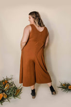 Load image into Gallery viewer, Lakeside Wide Leg Jumpsuit - Saddle Brown