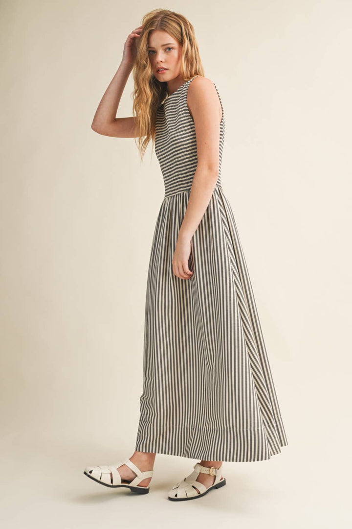STRIPED DRESS MM822