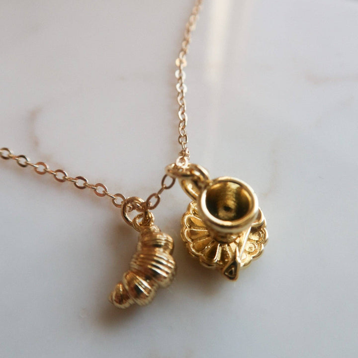 Petit Croissant Necklace