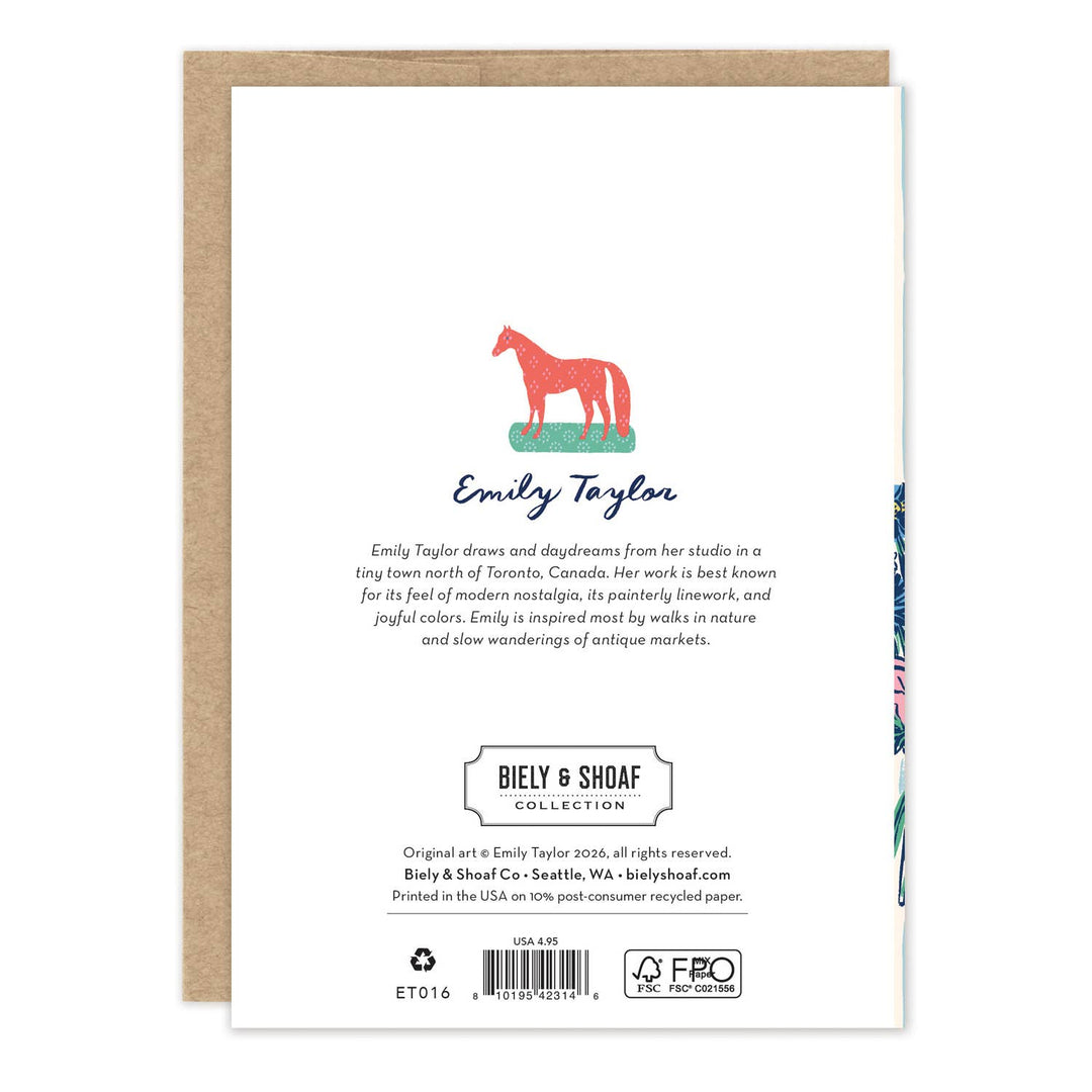 Flower Bundles Sympathy Card