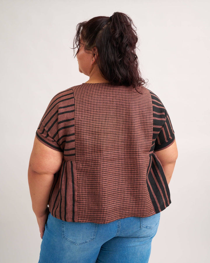 Collage Gather Top Printed Sewing Pattern