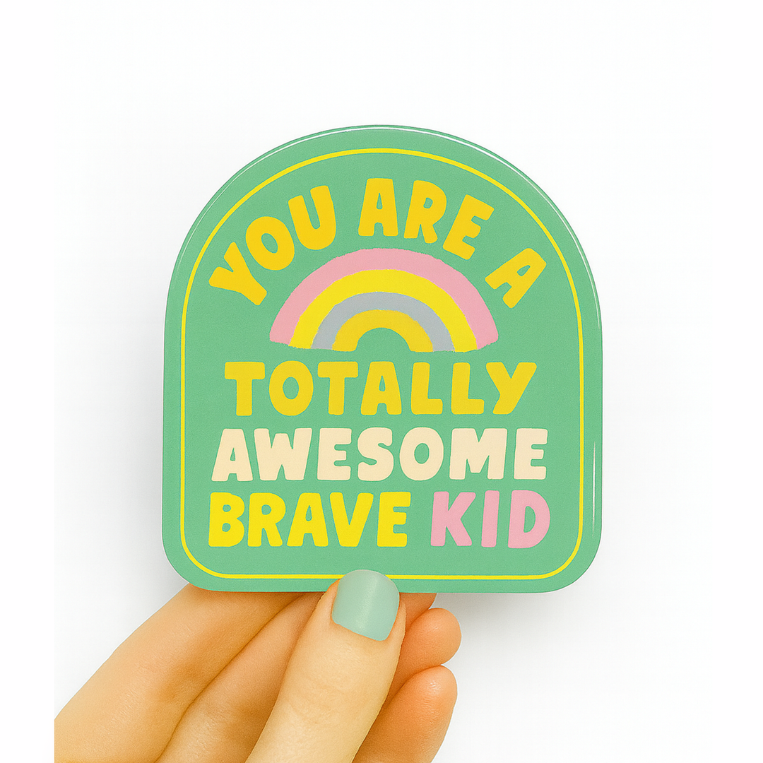 You Are Awesome | Brave Kid Sticker | Encouragement sticker