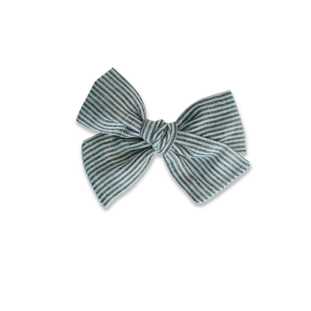 Ollie Stripe - Medium Mess Bow