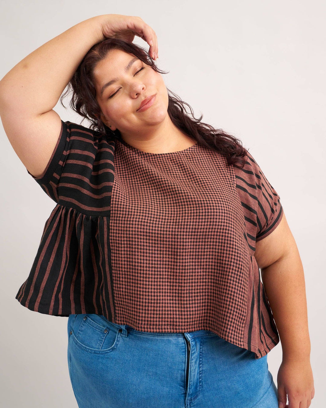 Collage Gather Top Printed Sewing Pattern