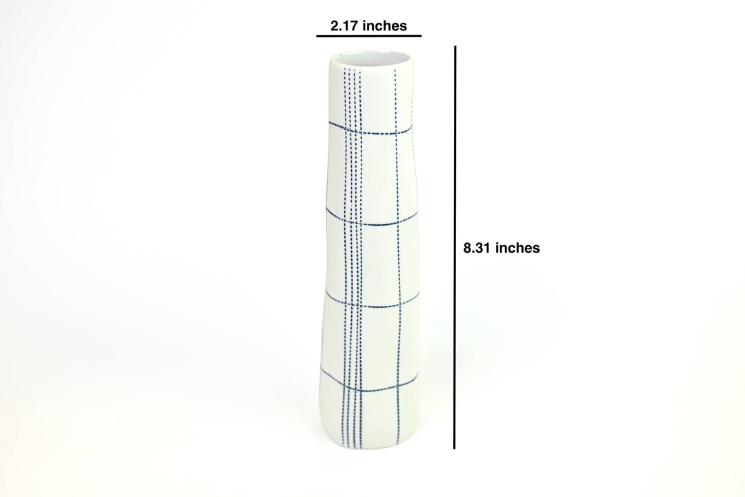 1159W25 KOZA M-Handcrafted Porcelain Vase