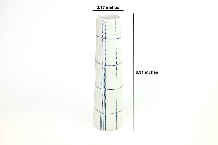 1159W25 KOZA M-Handcrafted Porcelain Vase
