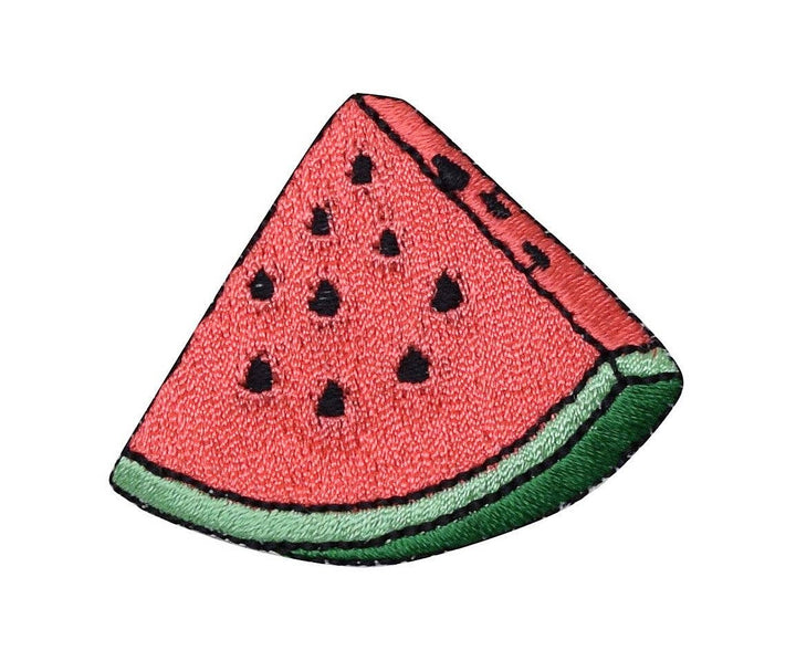 Watermelon Slice - Pink - Fruit - Iron on Patch IR