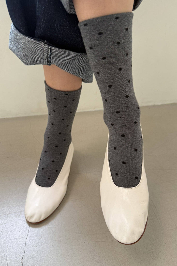 Polka Dot Sneaker Socks