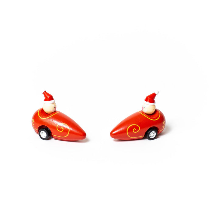 Pull Back Santa Christmas Sleigh Refill - Set of 24