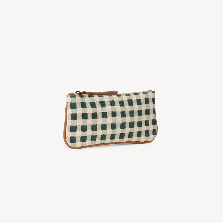 Pencil Pouch - Evergreen Gingham joyn17
