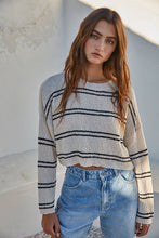 Load image into Gallery viewer, Striped Long Sleeve Top
