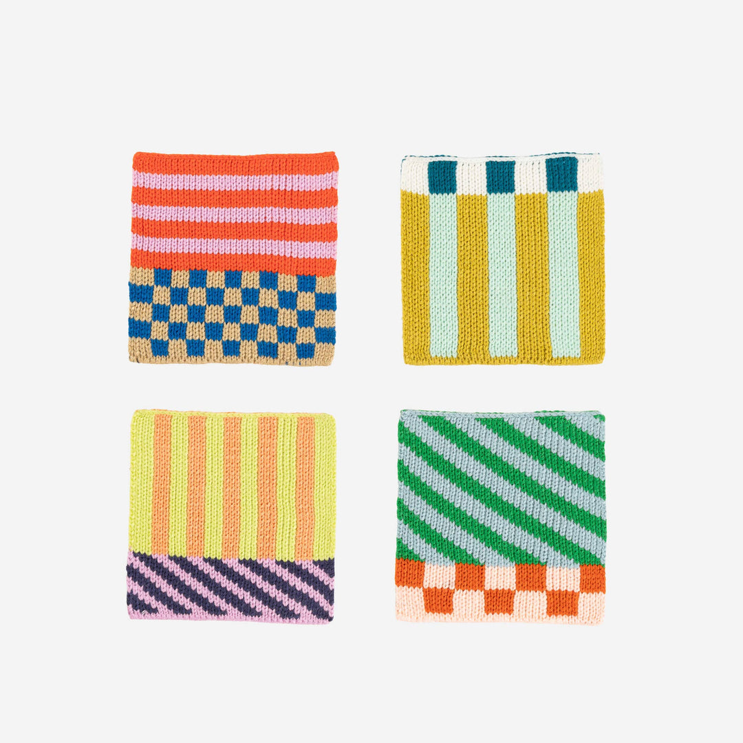 Pattern Patch Coaster Set VR299