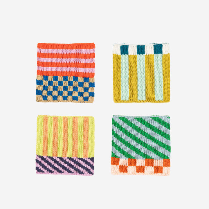 Pattern Patch Coaster Set VR299