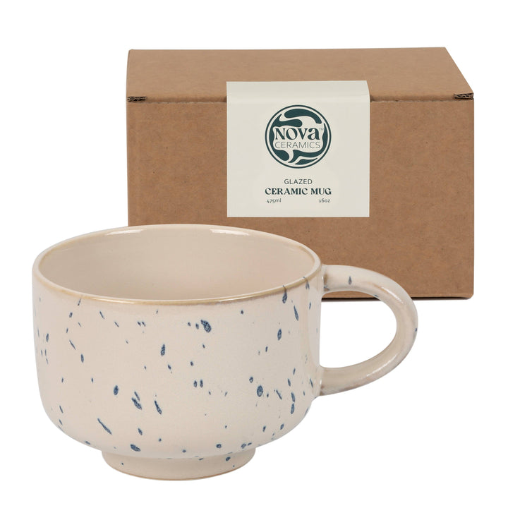 Orchid Ceramic Handmade Mug - 16oz NV57